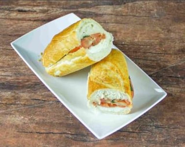 Roma Caprese Sandwich.
