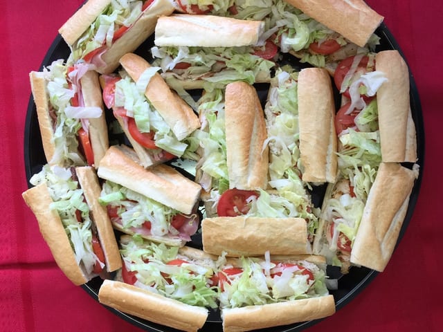 Sandwich Platter (Per Person).